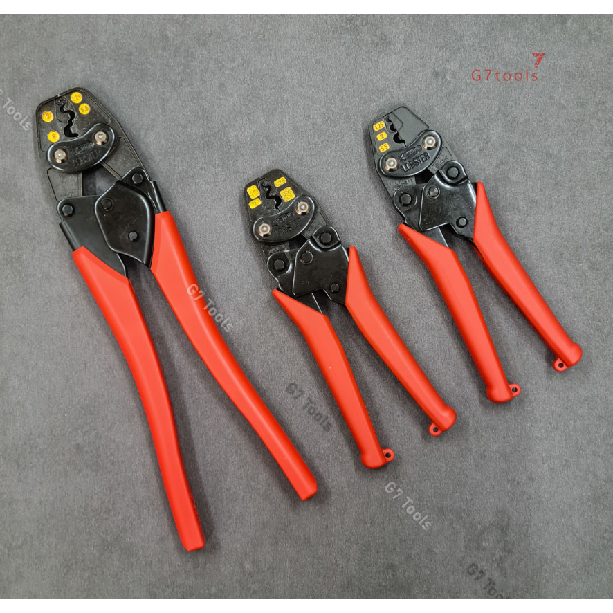Kìm Bấm Cos Lobster AK1MA2/ AK2MA/ AK15A -Tiết Diện 1.25–5.5mm²/ 0.3–5.5mm² và 1.25–8mm²– Nhật Bản
