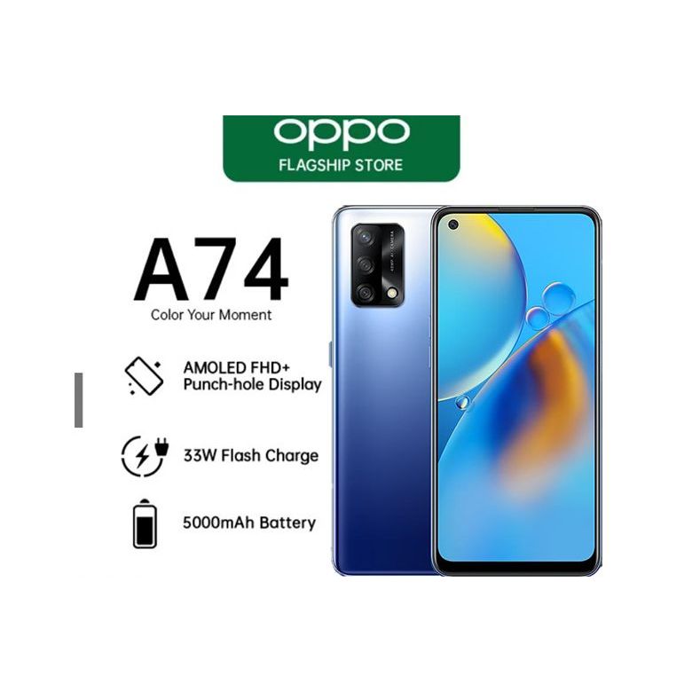 Điện thoại Oppo A74 Ram 8GB/128GB máy cũ qua sử dụng chính hãng full chức năng bảo hành 6 tháng