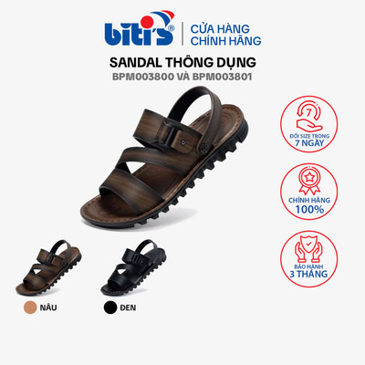 Sandal thông dụng Biti's Nam BPM003800 và BPM003801