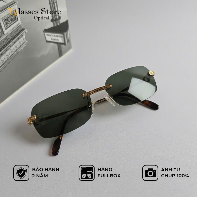 Kính râm nam CT2715 - Tròng kính phân cực Polarized chống tia UV100% - Khung Titanium