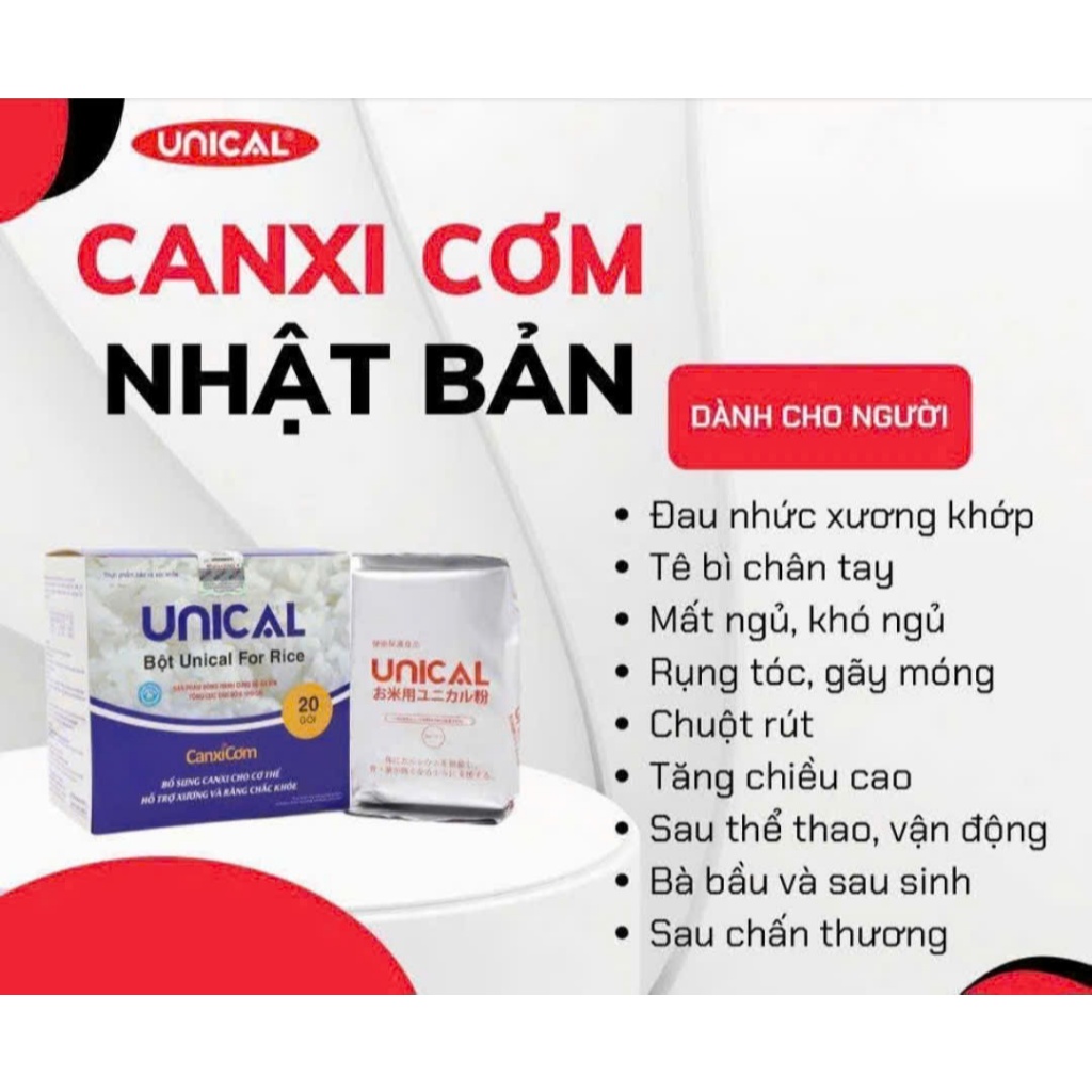 CANXI CƠM NHẬT BẢN.