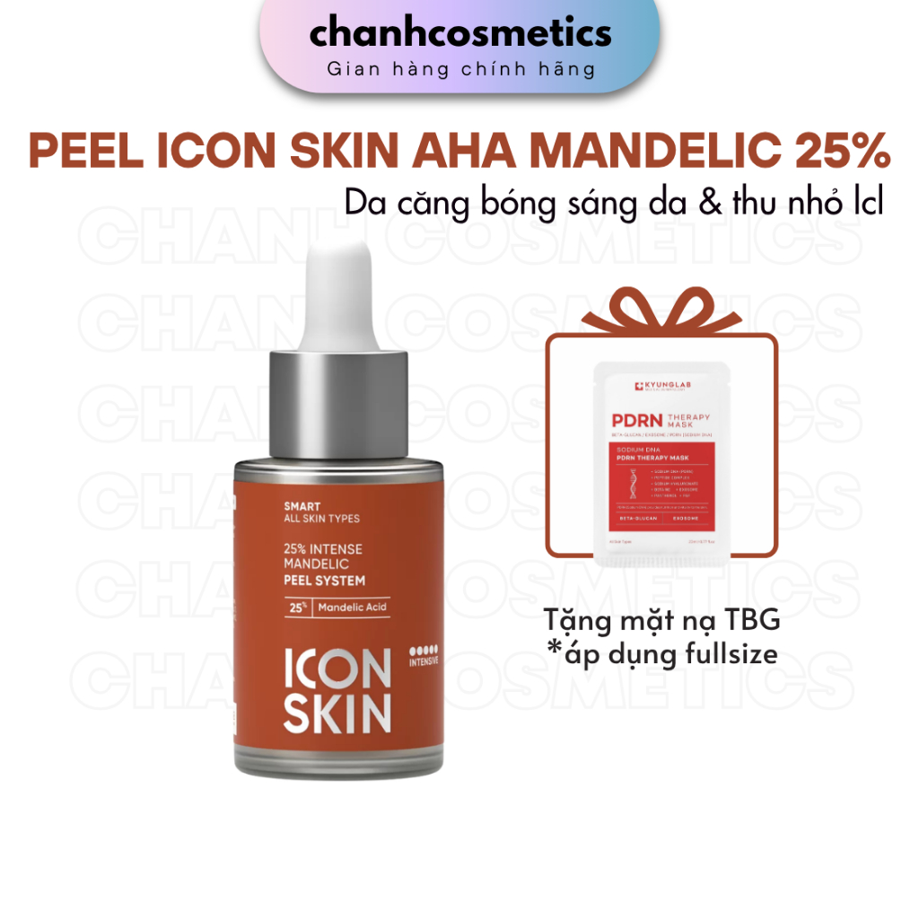 Peel da căng bóng làm sáng da Mandelic 25% Icon Skin | CHANH COSMETICS