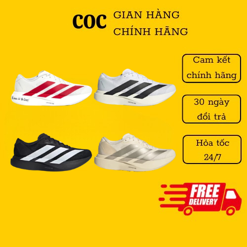 [ Authentic ] Giày Adidas Adizero Evo SL. Giày Sneaker Adidas Adizero Evo Siêu Nhẹ