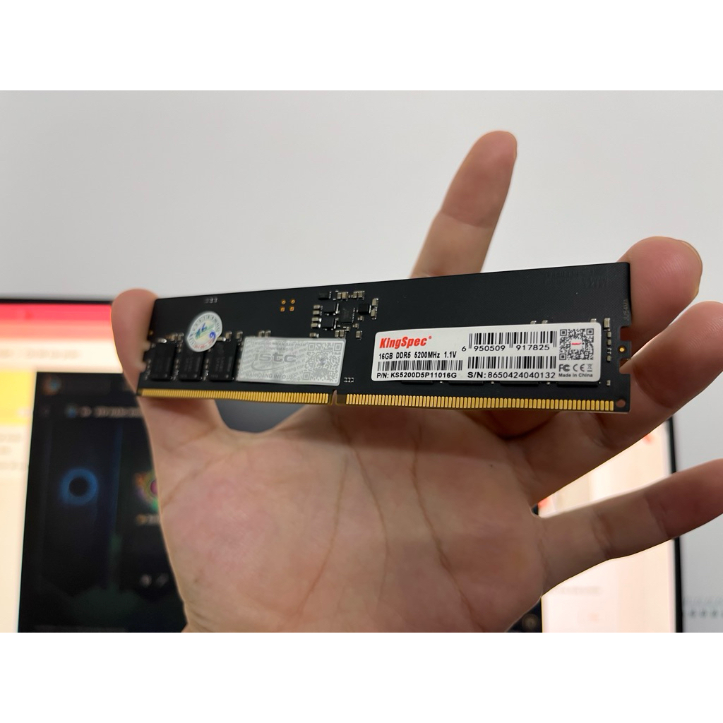 RAM Kingspec 16GB (1x16GB) DDR5 5200MHz (KS5200D5P11016G, Không Tản)