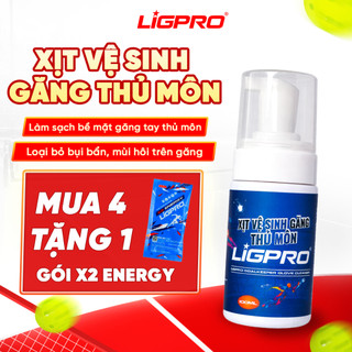 Xịt Vệ Sinh Găng Thủ Môn LIGPRO Khử Mùi Hôi, Làm Sạch Găng Và Giữ Độ Bám Cho Găng 100ml