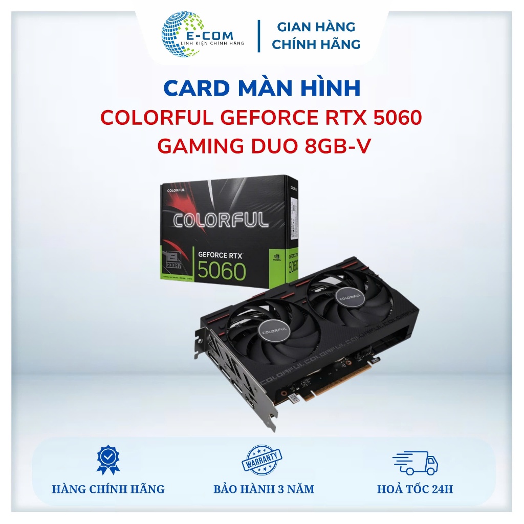 Card Màn Hình VGA Colorful GeForce RTX 5060 Gaming DUO 8GB-V