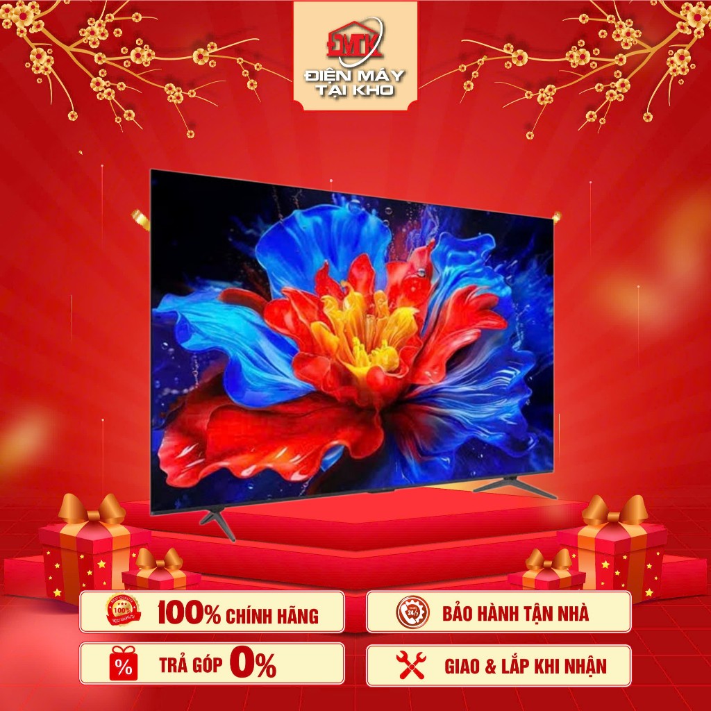 Tivi QLED TCL 4K 85 inch 85P8K Mới 2025