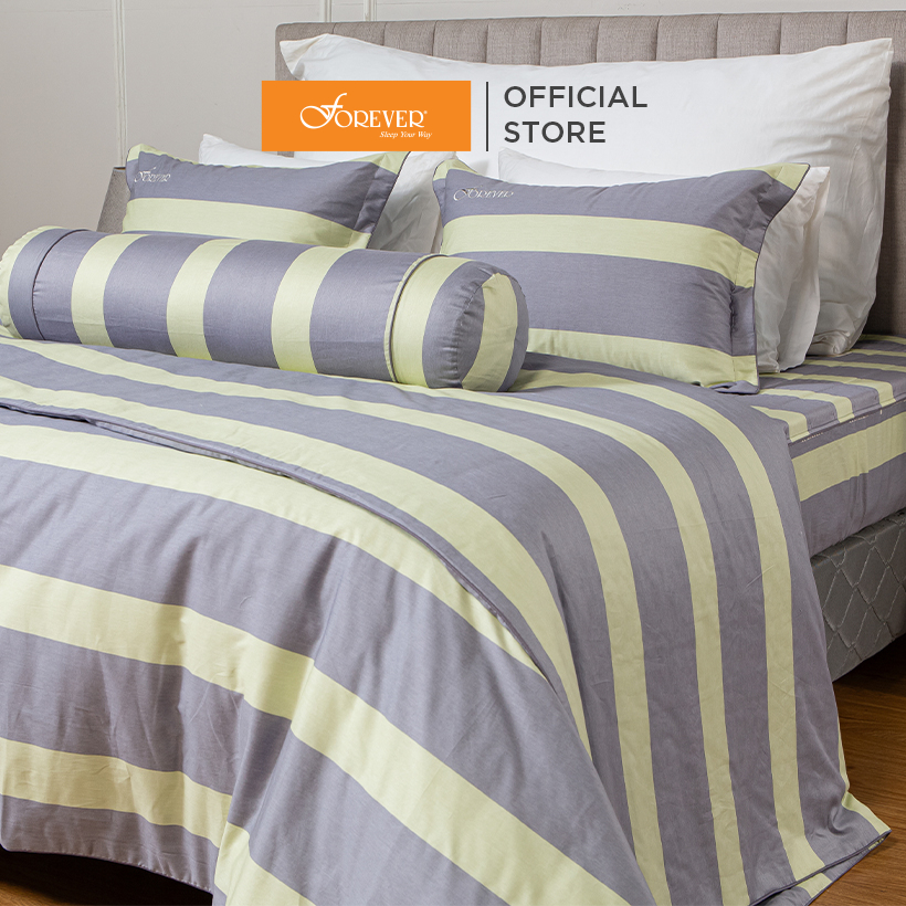 Bộ chăn ga gối Forever Chần chun Melody 100% cotton set 4 món cao cấp thoáng mát (nhiều mẫu)