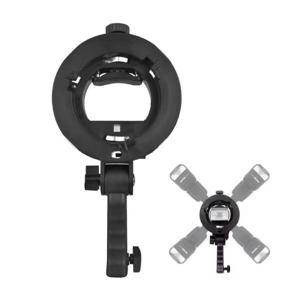 Ngàm chuyển Bowen Godox S2 và S , sử dụng được cho nhiều kích cỡ đèn Flash khác
