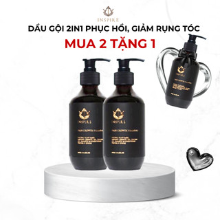 [MUA 2 TẶNG 1] DATE T6/2027 - DẦU GỘI THẢO DƯỢC 2IN1 PHỤC HỒI TÓC, GIÚP MỌC TÓC INSPIRE