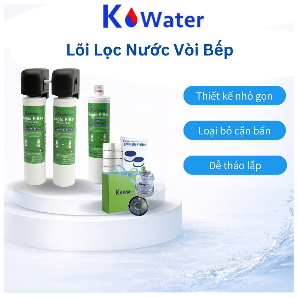 Lõi Lọc Nước Vòi Bếp K-Water 815 (KW200 / KW600) – Lọc Cặn Bẩn, Lõi Thay Thế