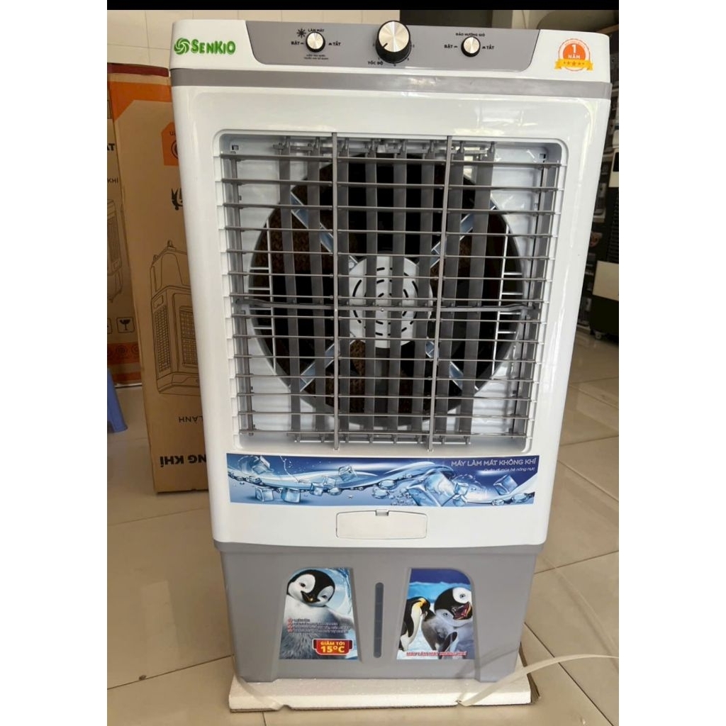 Quạt làm mát hơi nước 80 lít L8600 công suất 150w, đảo gió tự động