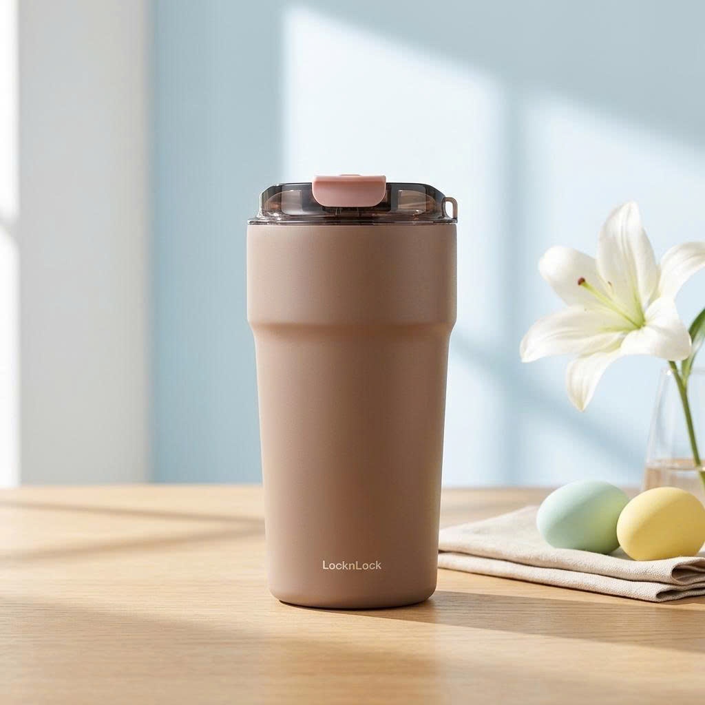 Bình giữ nhiệt Metro Cafe Tumbler LocknLock LHC4357 - Dung tích 500ml - Phủ sứ