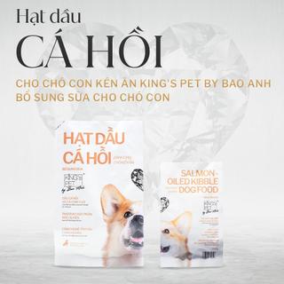 Combo 2 Túi Hạt Dầu Cá Hồi Cho Chó Kén Ăn/Trưởng Thành King's Pet By Bao Anh 1.4kg - Bổ Sung Omega 3