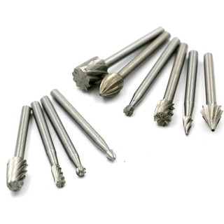 Bộ 6 mũi khắc, mài, làm lũa, chạm trổ HSS cao cấp