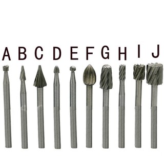 Bộ 6 mũi khắc, mài, làm lũa, chạm trổ HSS cao cấp