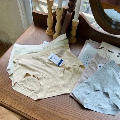 Combo 10 Quần Lót Nữ Cotton Muối Tiêu Pastel Freesize (55-68kg) QL5799 Nội Y Bechipi