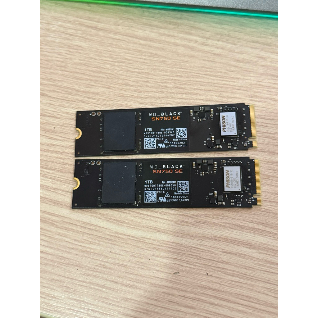 Ổ cứng Ssd nvme gen4 wd black sn750 se 1tb lướt