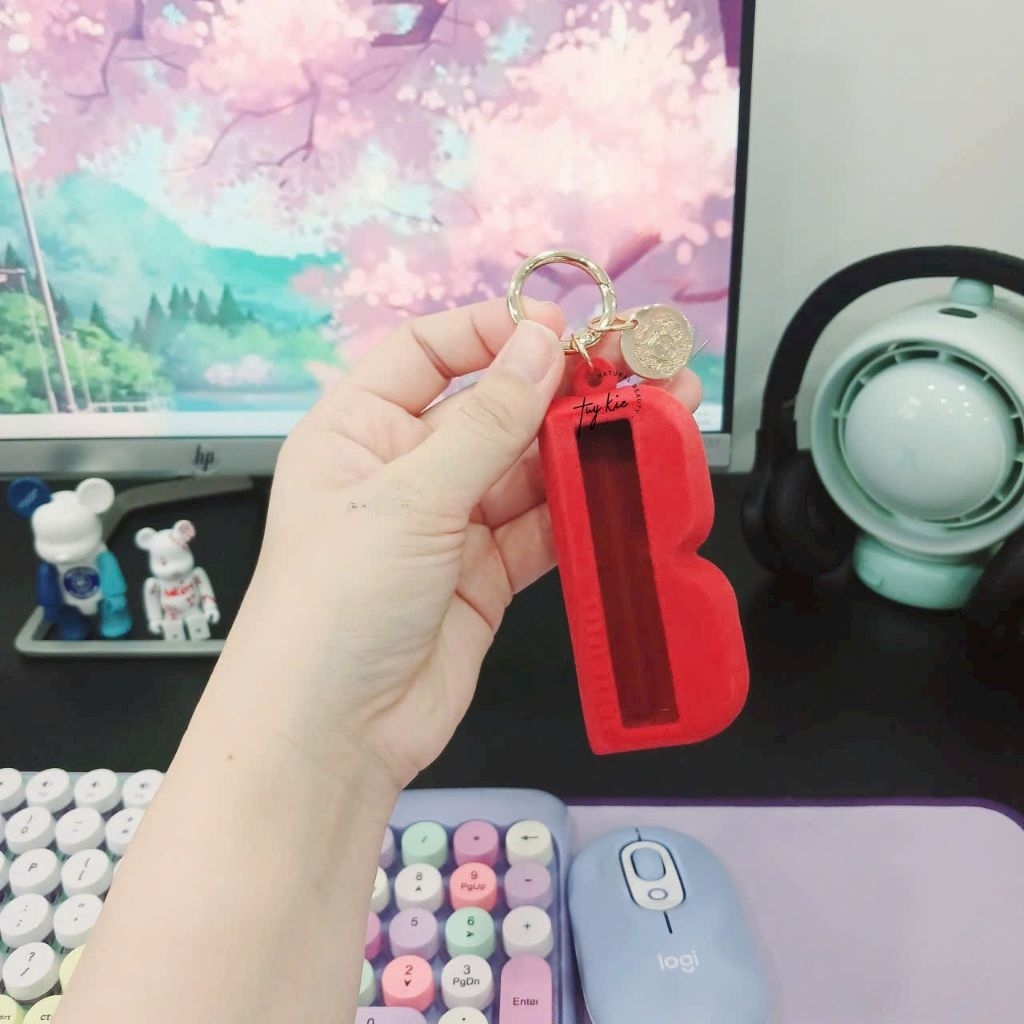 [ Gift Hãng ] Vỏ đựng son / Móc khóa BB Lipstick Case / Key Chain