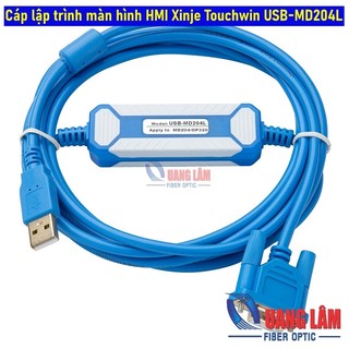 Cáp lập trình HMI Xinje Touchwin USB-MD204L