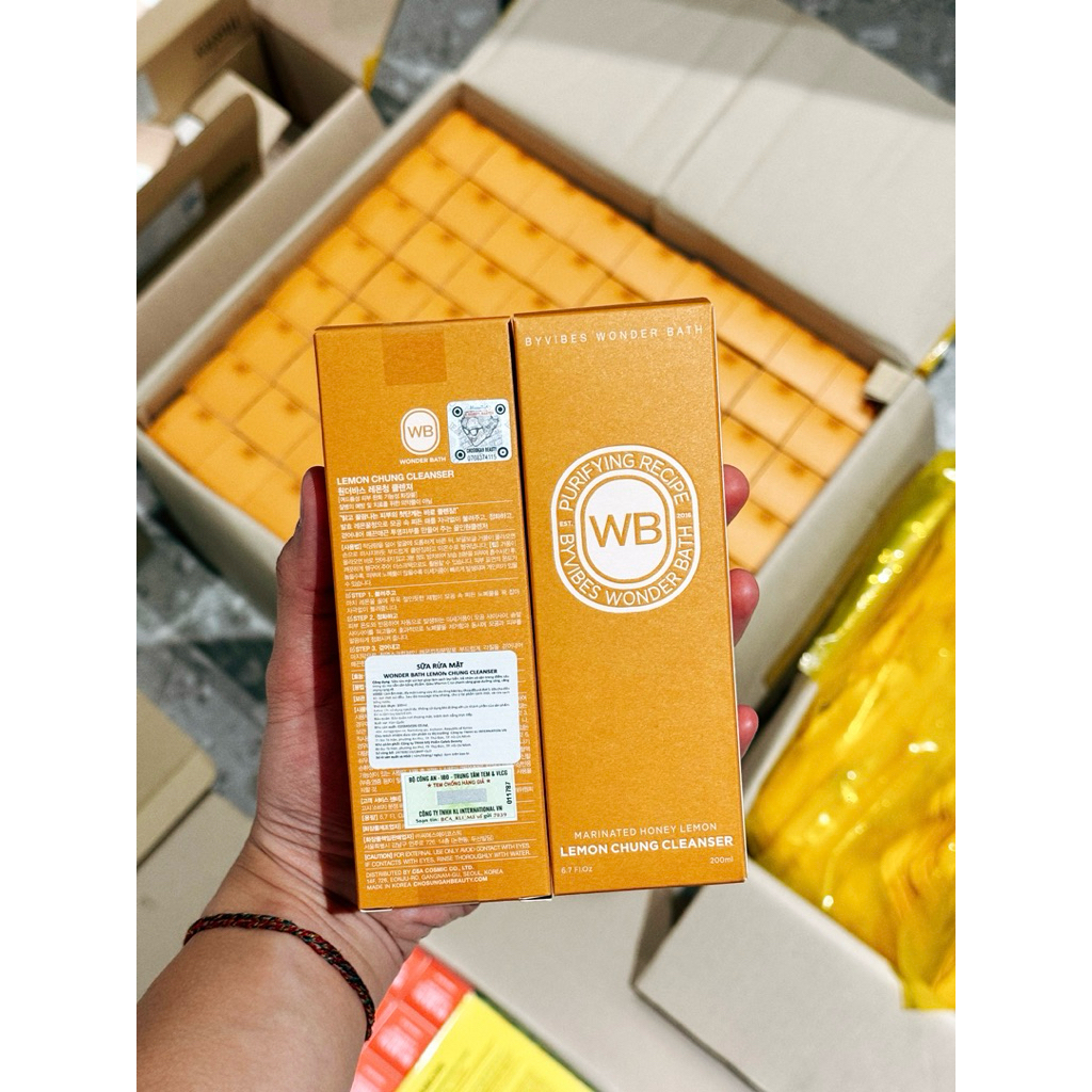 SỮA RỬA MẶT LEMON CHUNG CHANH & ĐƯỜNG ĐEN
