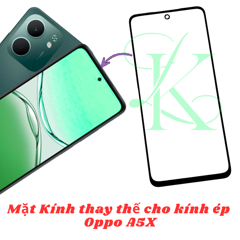 Kính ép trên màn hình dành cho Oppo A5X | kính ép dành cho Oppo A5X