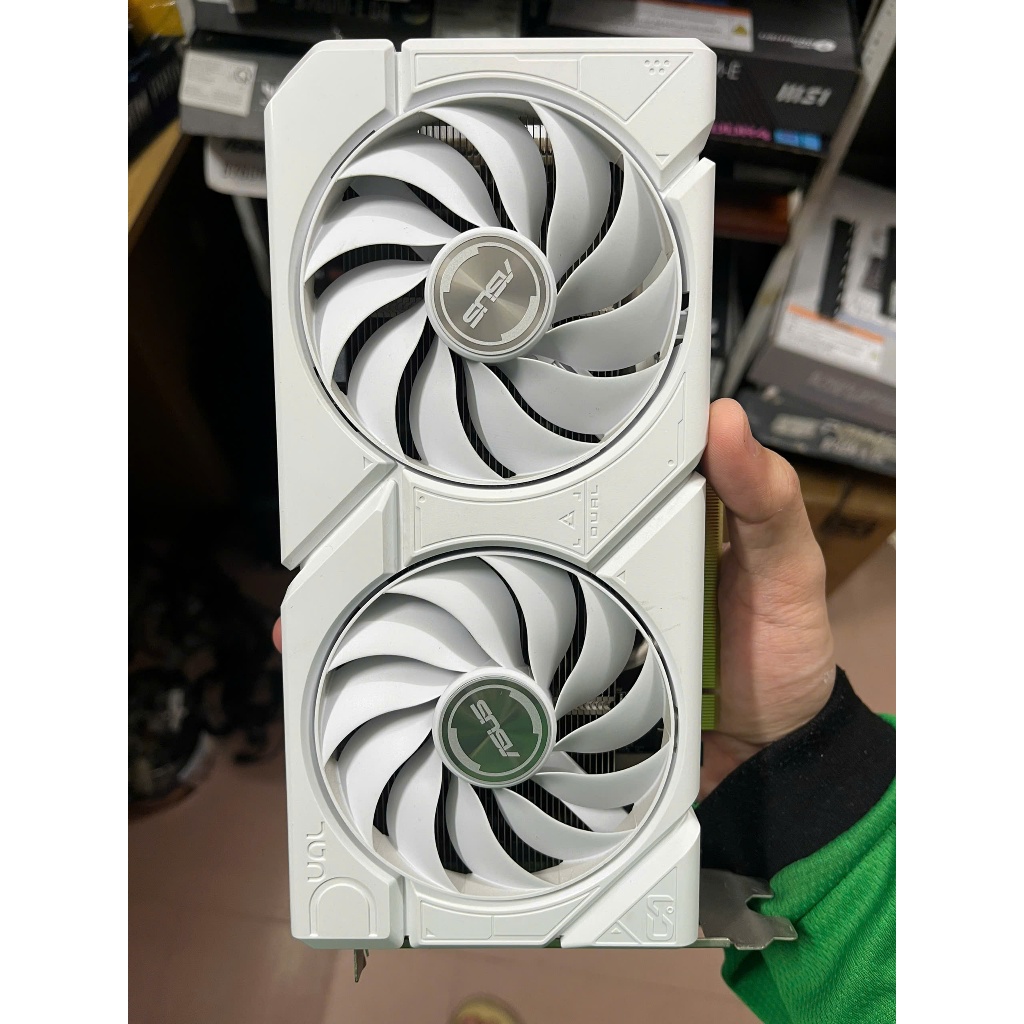(HÀNG LƯỚT) Card màn hình ASUS Dual RTX 4060 White OC Edition 8GB GDDR6,·CARD 4060TI 8GB MSI VENTUS