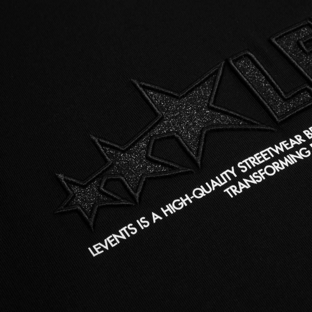 Áo Thun Levents Blink Blink XL Logo Oversized Tee/ Black 100% Cotton T-shirt | BigBuy360 - bigbuy360.vn