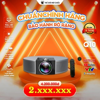 [ Máy Chiếu Xem Phim Q10 tặng NETFLIX ] Mini FULL HD, Hỗ Trợ 4K