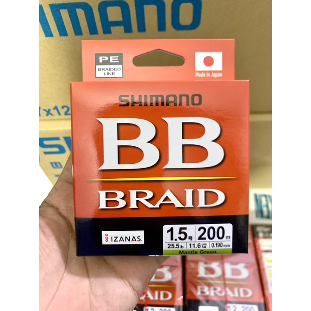 DÂY PE SHIMANO BB BRAID 4X