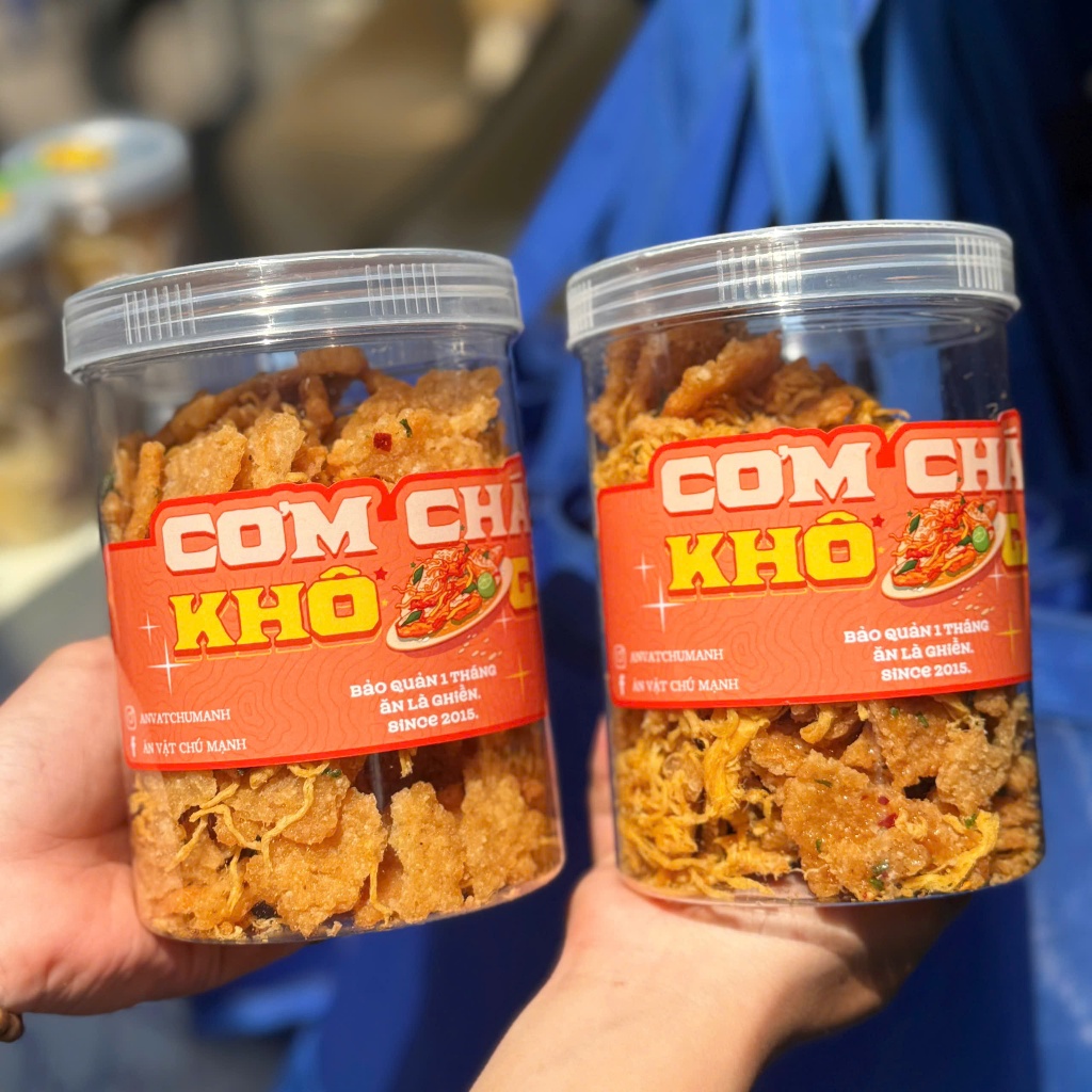 Cơm Cháy Mắm Khô Gà - Ăn Vặt Chú Mạnh
