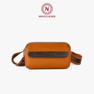 Túi Đeo Chéo, Đeo Hông Da Mini NHATLEATHER - Chất Liệu Da Bò - NCX-060