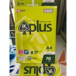 Giấy in A4 IK Plus 70 gsm - 5 Ram