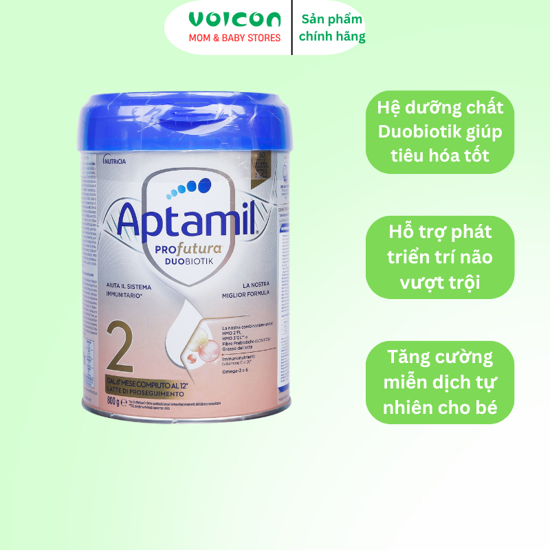 Sữa Bột Aptamil Profutura Duobiotik Hà Lan Số 1 Và Số 2 Chính Hãng Giúp Bé Tiêu Hóa Khỏe Mạnh