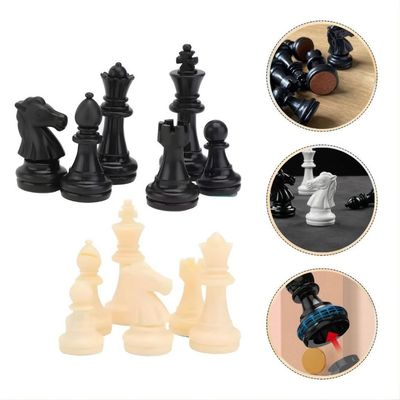 Bộ Quân Cờ Nam Châm Lót Nỉ Dự Phòng Dùng Cho Mọi Bàn Cờ, Thêm 2 Hậu Để Phong Quân