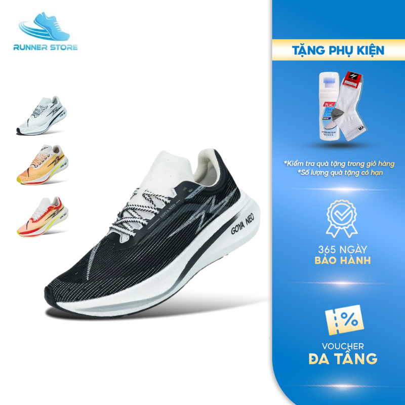 Giày thể thao chạy bộ nam nữ chính hãng Goya NEO 2026 full màu