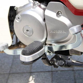 Gác Chân Trước Xe Cub Cao Su Dẻo Nhôm CNC Phụ Tùng Độ Xe Chắc Chắn Giảm Rung