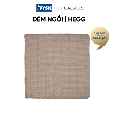 Đệm ngồi | JYSK HEGG | polyester | be | R38xD38xC3cm