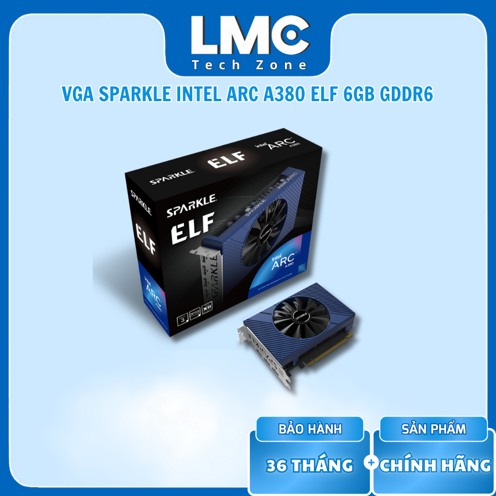 VGA SPARKLE Intel Arc A380 ELF 6GB GDDR6