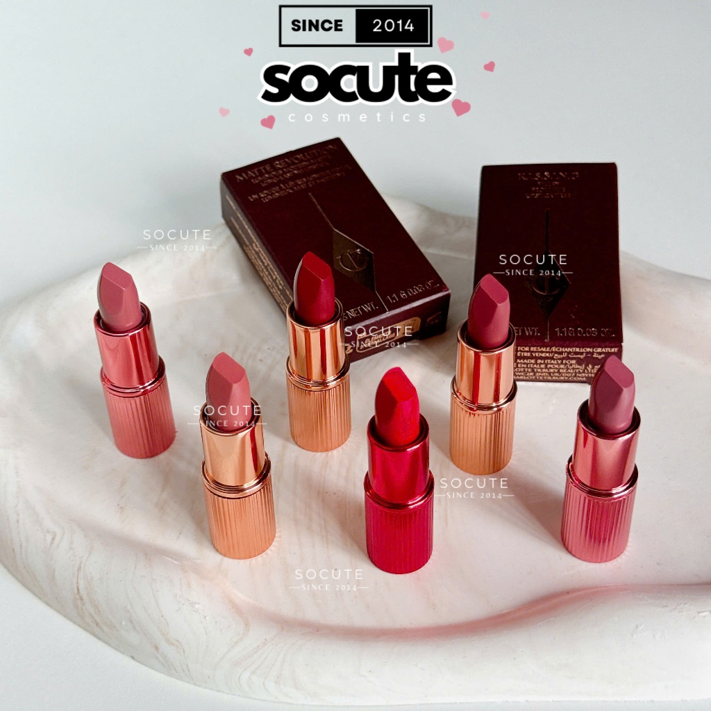 Socutevn -  Son Charlotte Tilbury màu Pillow Talk Medium - Pillow Talk - Walk Of No Shame - Icon Bab