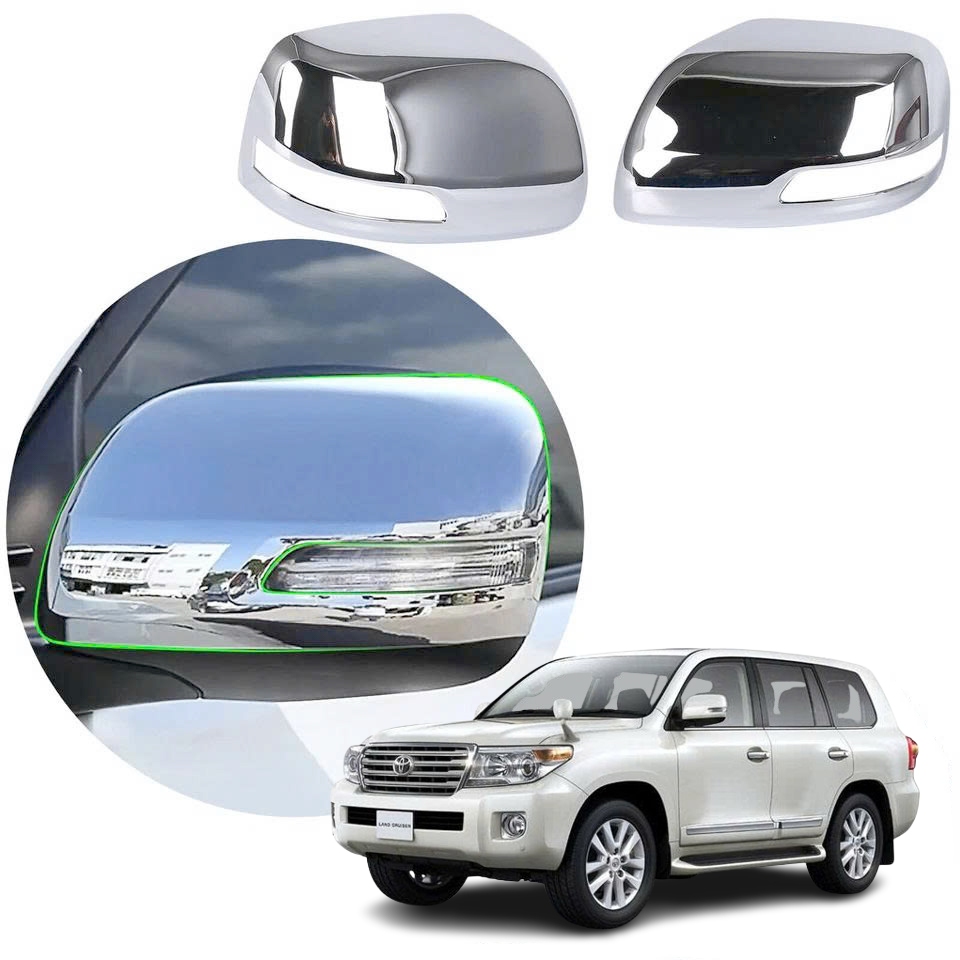 Ốp Gương Land Cruiser 2009 2010 2011 2012 2013 2014 2015 - Ốp Bảo Vệ Gương Toyota Land Cruiser LC200