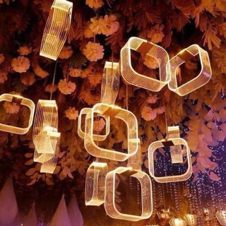 Đèn Led thả mành trang trí sự kiên ,nội ngoại thất