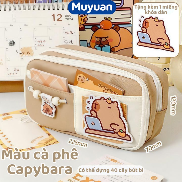 Bóp Đựng Bút MUYUAN – Nhiều Ngăn, Chống Thấm Nước & Bám Bẩn