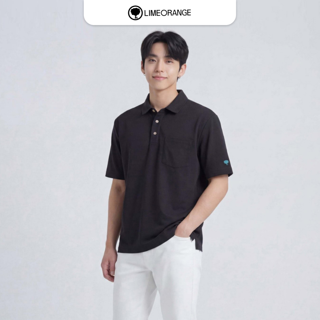 Áo Polo Nam LIMEORANGE Pique Cotton Polo shirts LM26444101