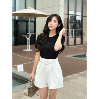 Áo pull hoa hồng
