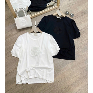 Áo pull hoa hồng