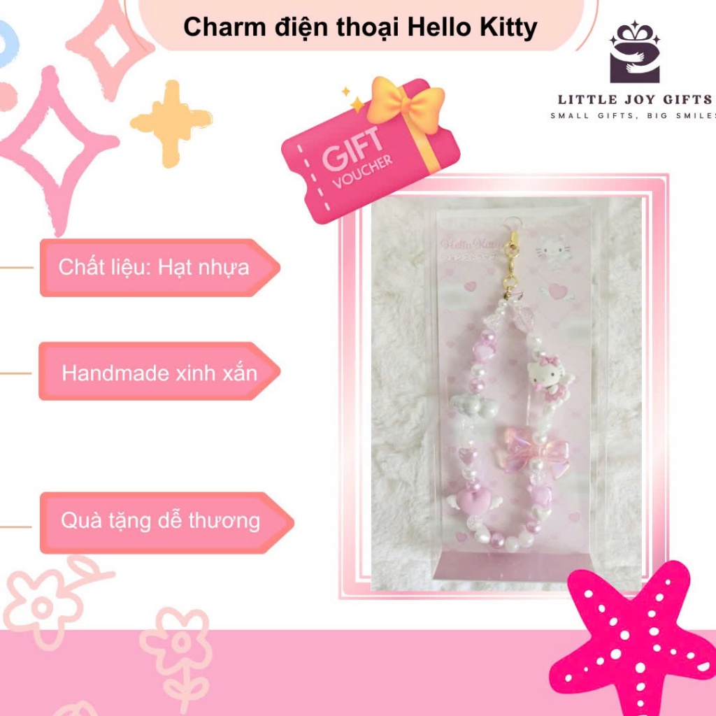 Charm điện thoại Hello Kitty – Little Joy Gifts Shop
