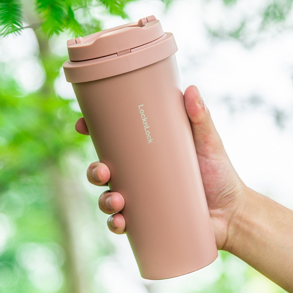 Ly giữ nhiệt LocknLock 550ml LHC3249 - Hàng chính hãng, mở nắp một chạm- JoyMall | BigBuy360 - bigbuy360.vn