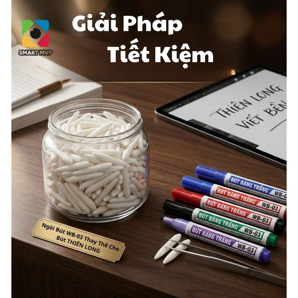 [Set 50] Ngòi Bút Lông Viết Bảng WB-03 - Ngòi Bút Lông Thay Thế Cho Bút Thiên Long