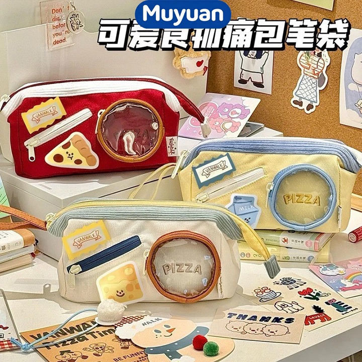 Bóp Viết Dễ Thương Size Lớn – Vải Chống Nước, Phong Cách Nhật MUYUAN